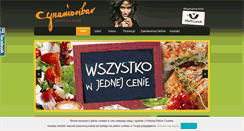 Desktop Screenshot of cynamonbar.pl